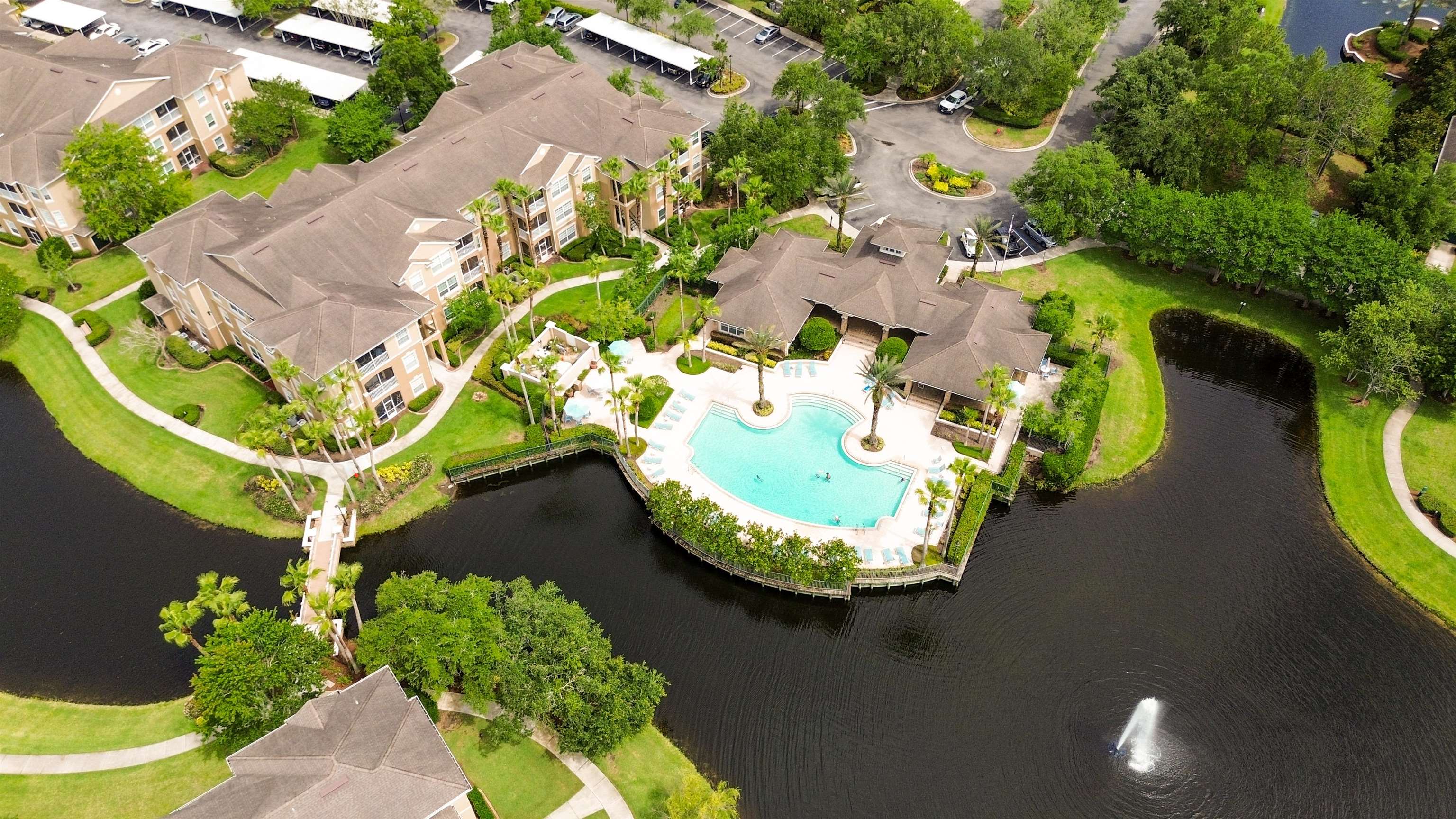 7990 Baymeadows Road, Unit 1114 Jacksonville, FL 32256 - Photo 26 of 30 an aerial view of a swimming pool