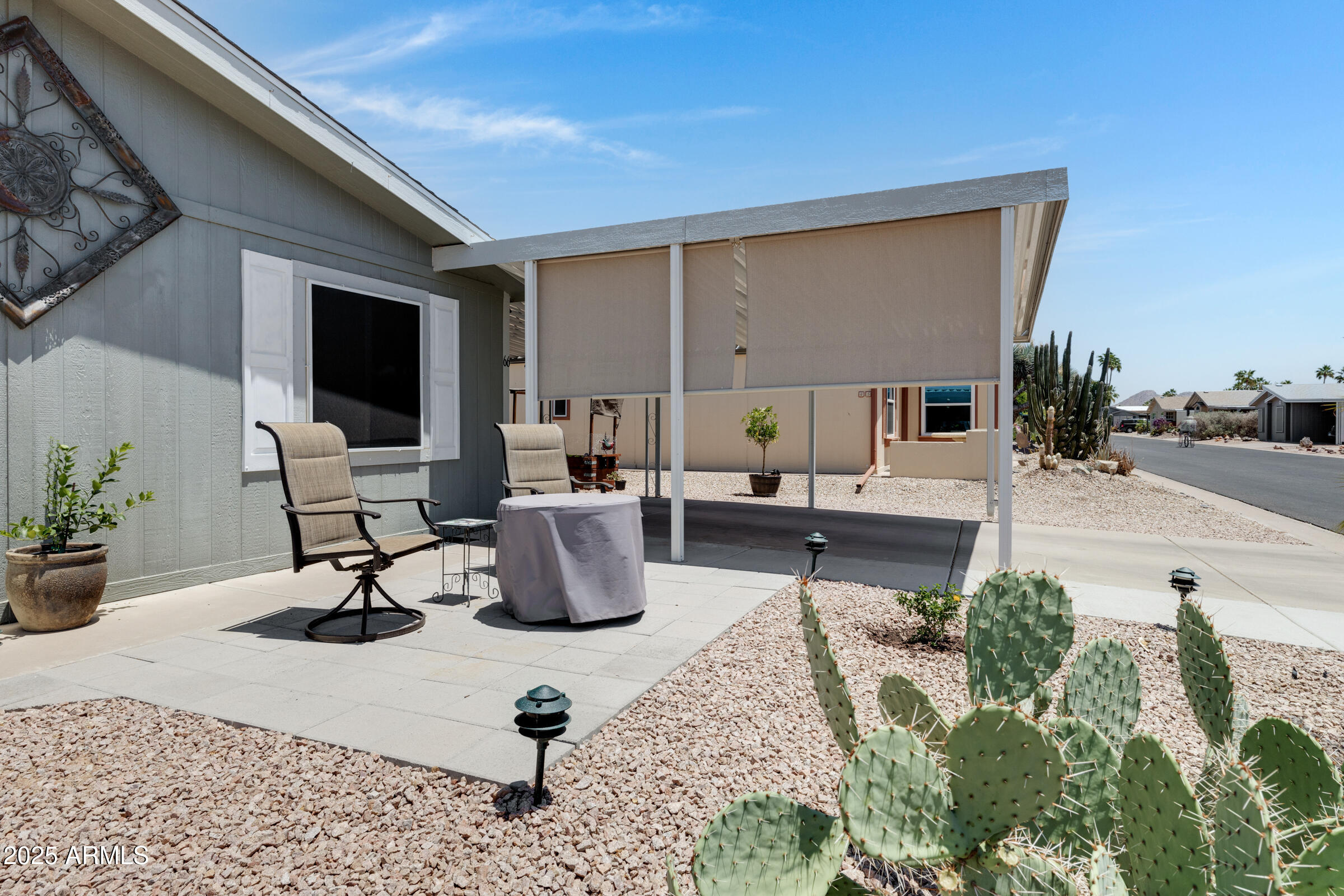 3355 South Cortez Road, Unit 66 Apache Junction, AZ 85119 - Photo 7 of 36 Front Patio