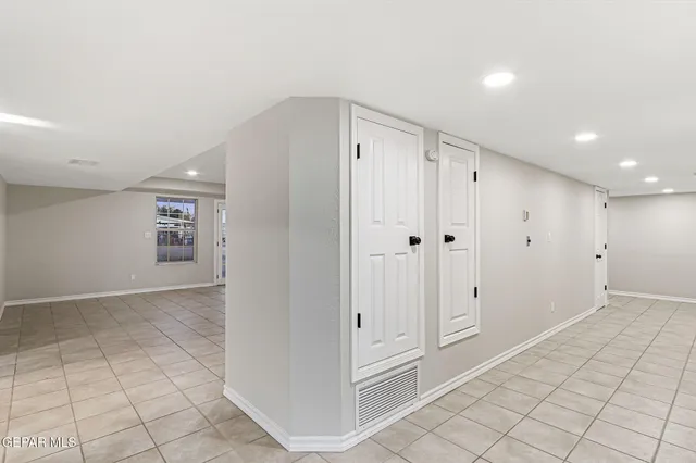 a view of kitchen and window
