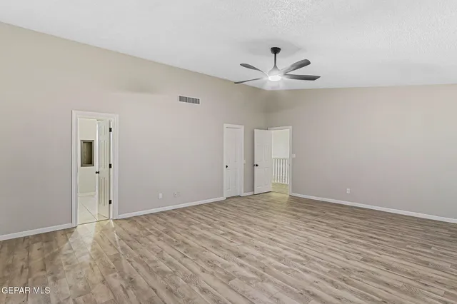 a view of a building with a street