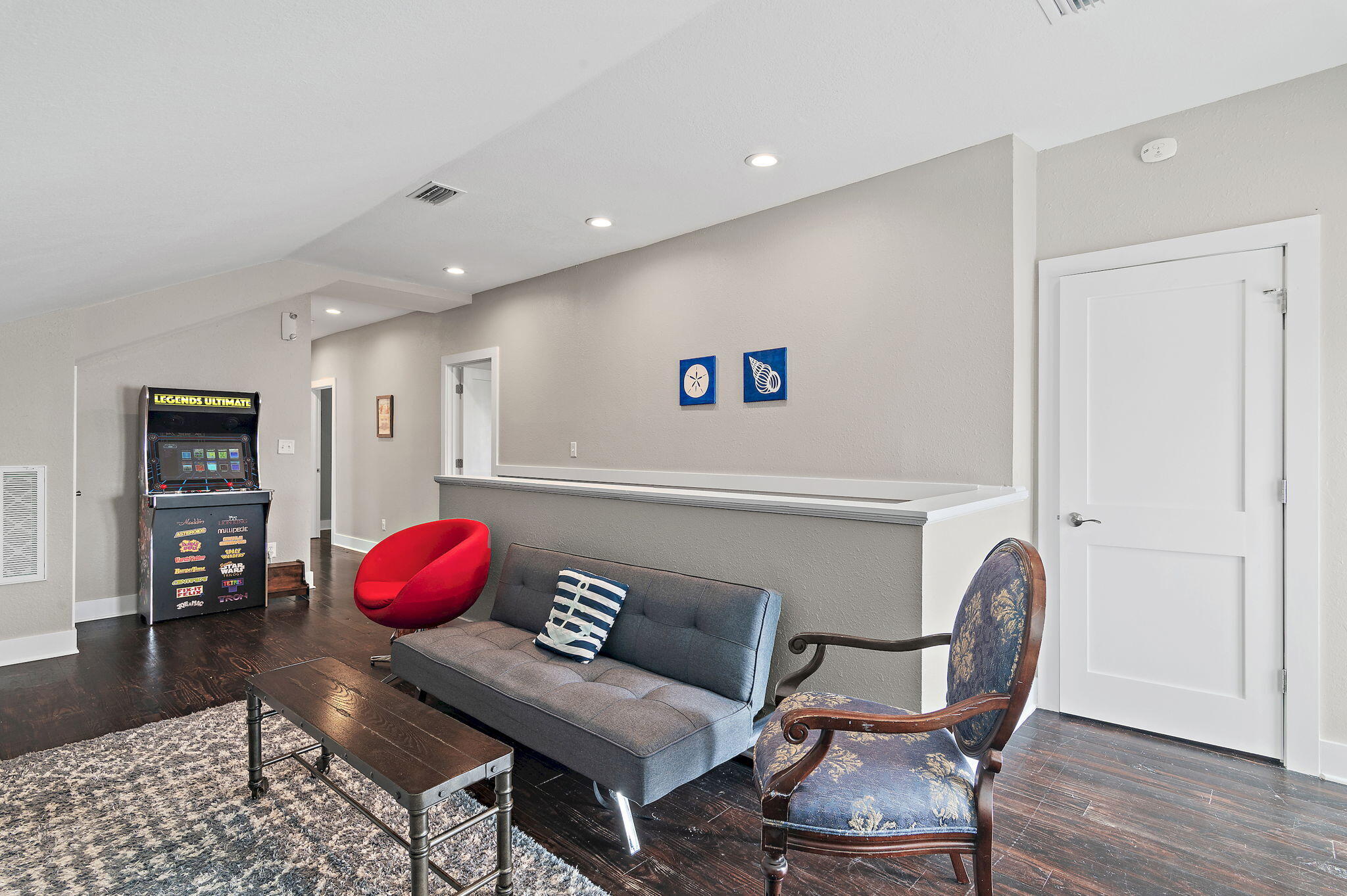 78 Pelican Glide Lane Inlet Beach, FL 32461 - Photo 38 of 61 a living room with furniture and a wooden floor