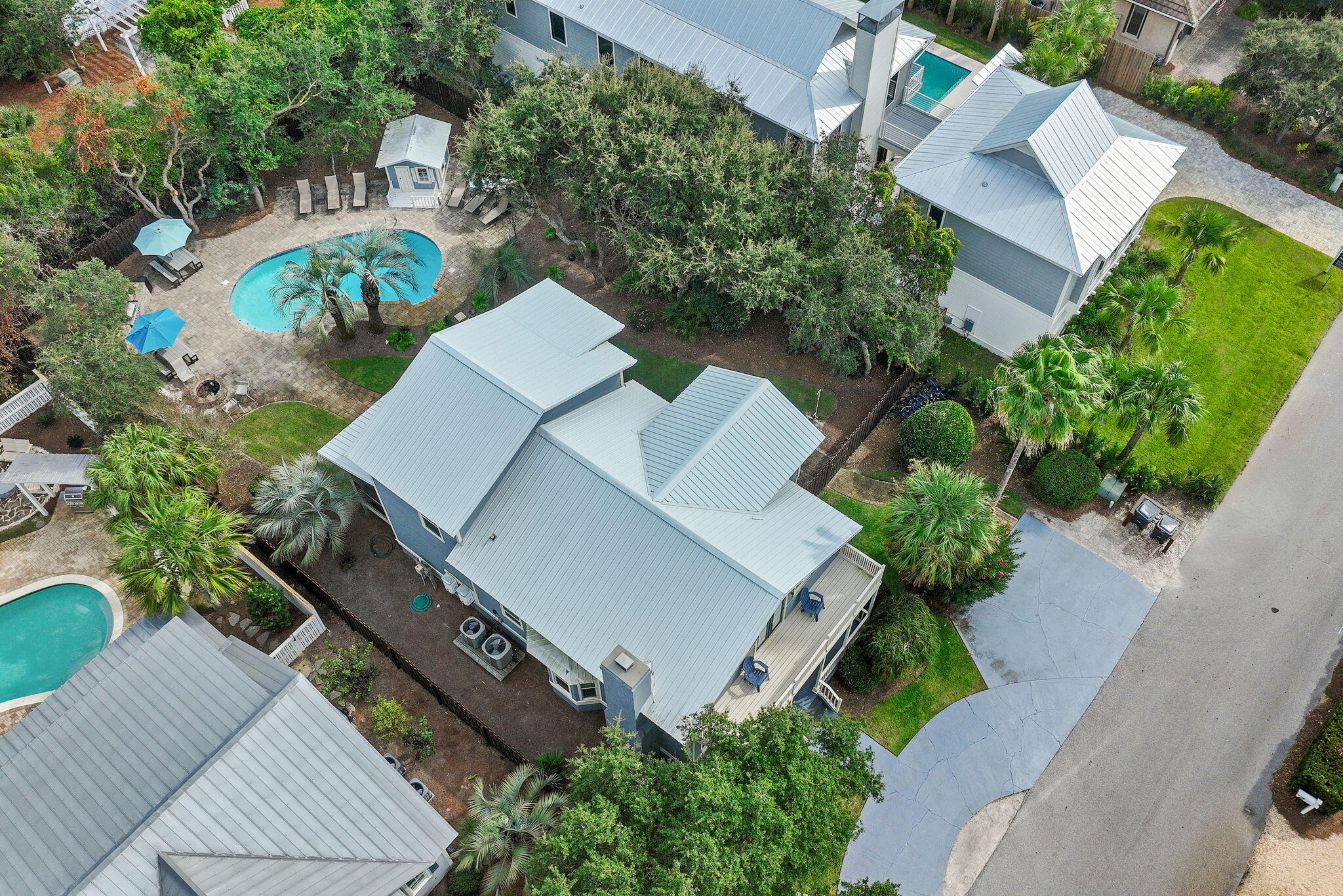 78 Pelican Glide Lane Inlet Beach, FL 32461 - Photo 59 of 61 an aerial view of a house