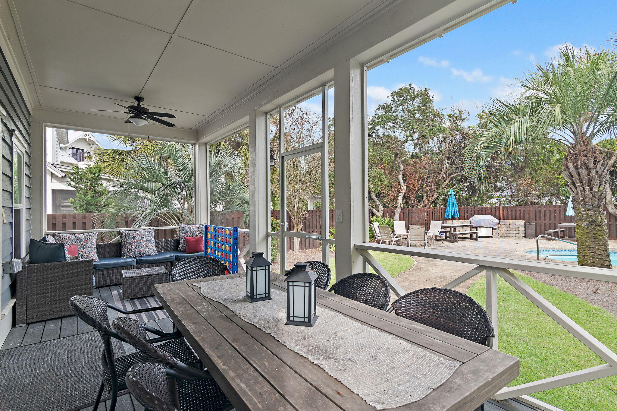 78 Pelican Glide Lane Inlet Beach, FL 32461 - Photo 6 of 53 a living room with furniture and a large window