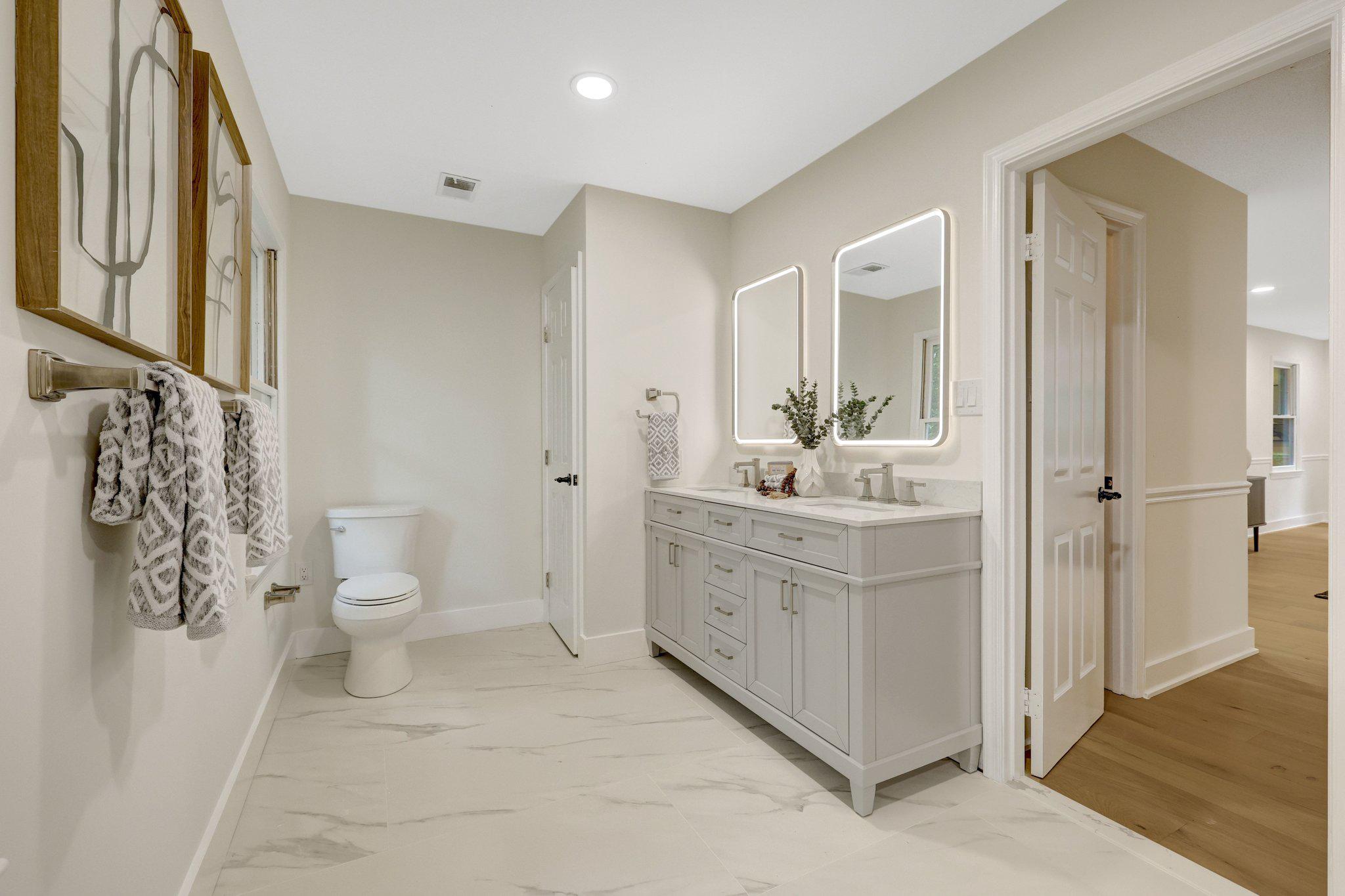 1132 Springvale Road Great Falls, VA 22066 - Photo 46 of 81 Elegant primary bathroom.