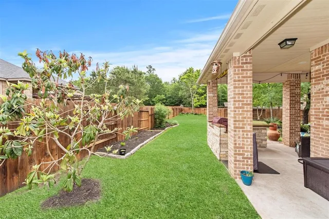 a view of outdoor space and yard