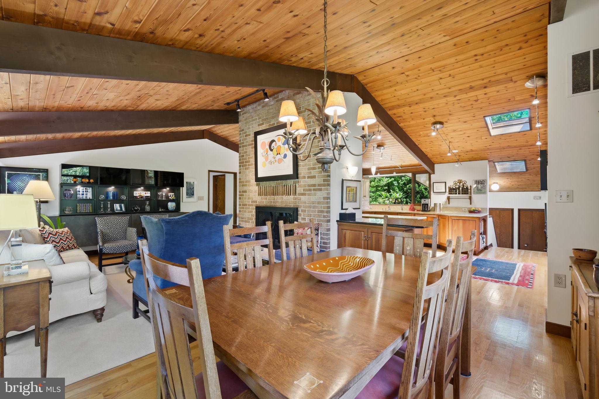 7908 Fenway Road Bethesda, MD 20817 - Photo 11 of 43 Open Dining/Living Space