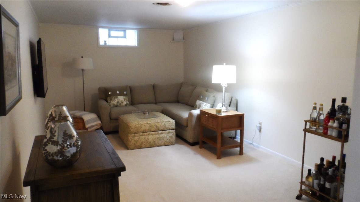 2542 Carson Road Fairlawn, OH 44333 - Photo 18 of 28 View of carpeted family room in lower level