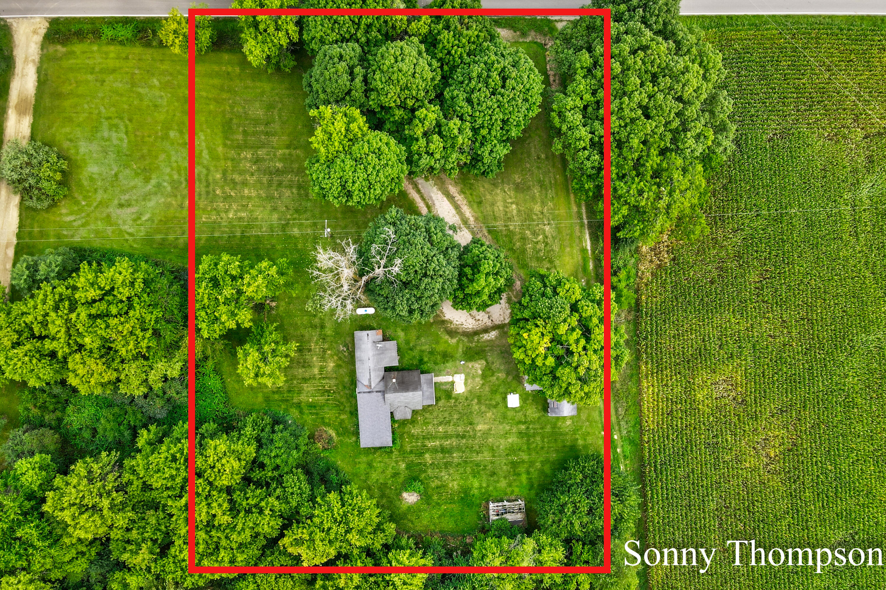 10151 Button Road Belding, MI 48809 - Photo 38 of 39 Drone Property View