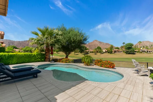 a view of swimming pool and lake view
