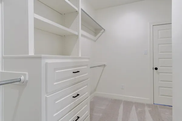 a view of a closet