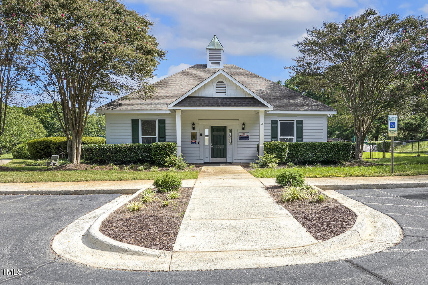110 Felspar Way Cary, NC 27518 - Photo 61 of 71 a view of a house with a yard plants and large tree