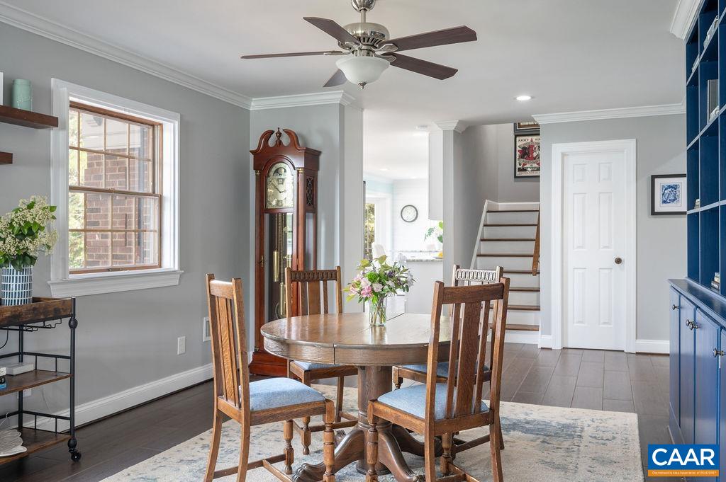25 Bolling Circle Palmyra, VA 22963 - Photo 11 of 45 a view of a dining room with furniture and window