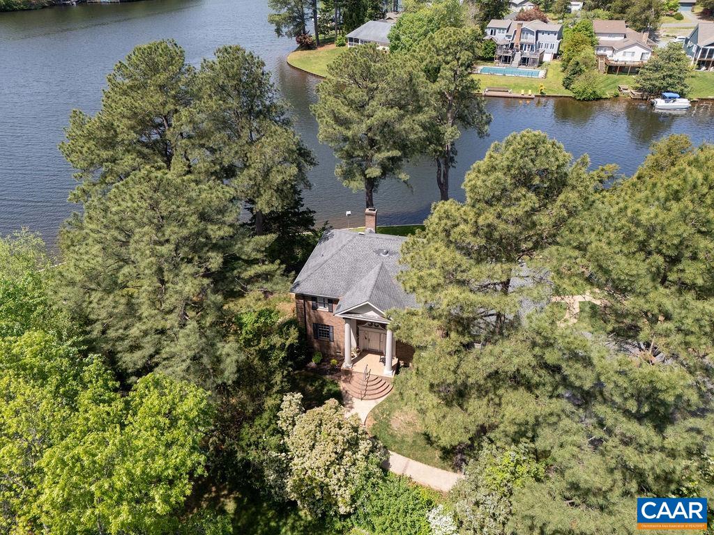 25 Bolling Circle Palmyra, VA 22963 - Photo 2 of 45 a aerial view of a house with a lake view