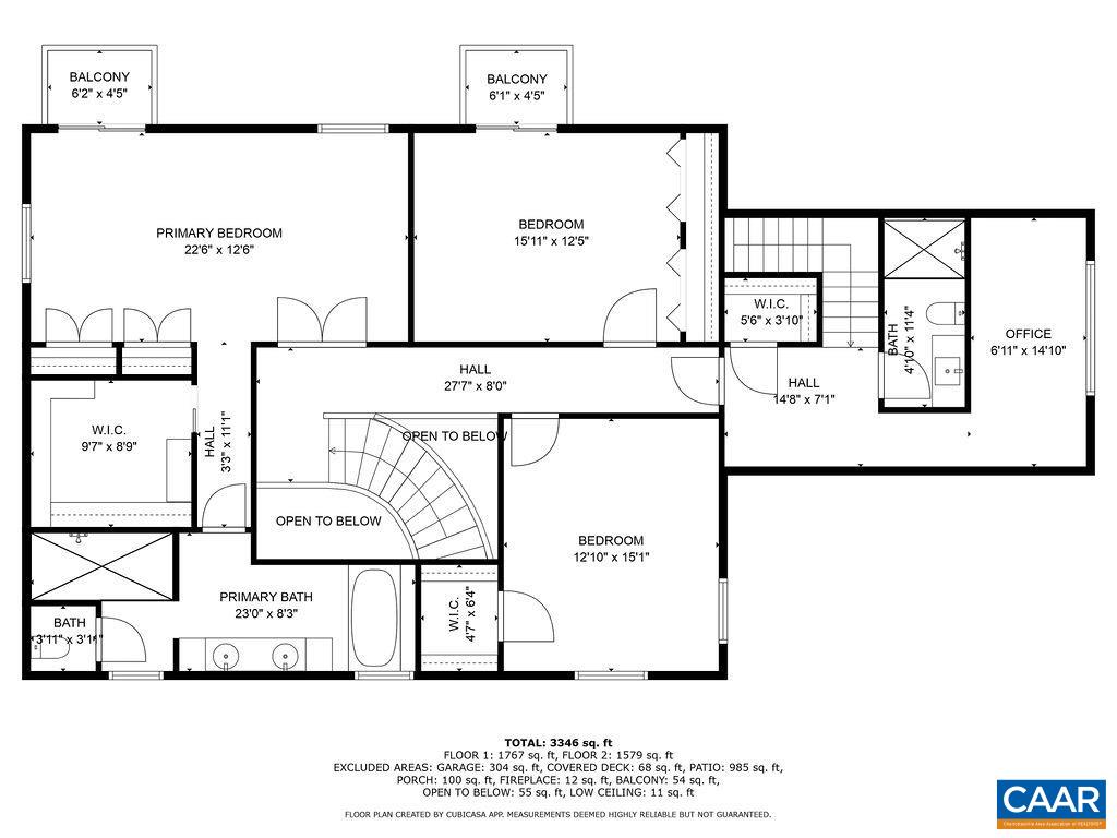 25 Bolling Circle Palmyra, VA 22963 - Photo 40 of 45 a picture of a floor plan