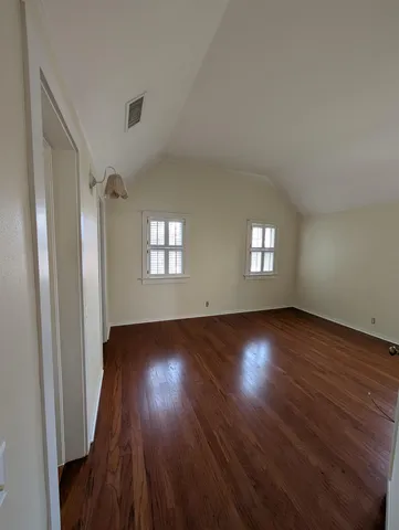 a view of empty room