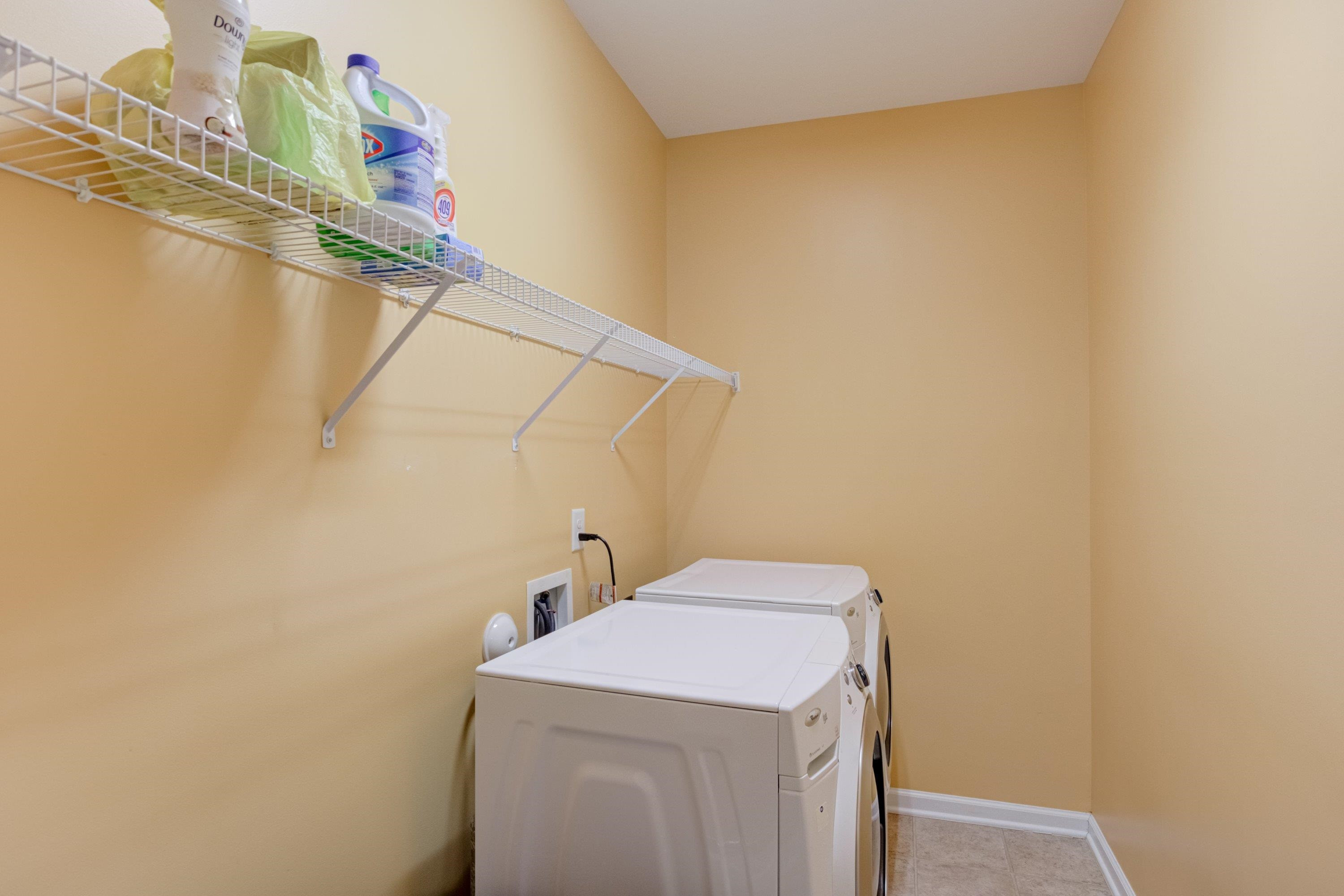 409 Birchrun Drive Durham, NC 27712 - Photo 10 of 49 a utility room with dryer and washer