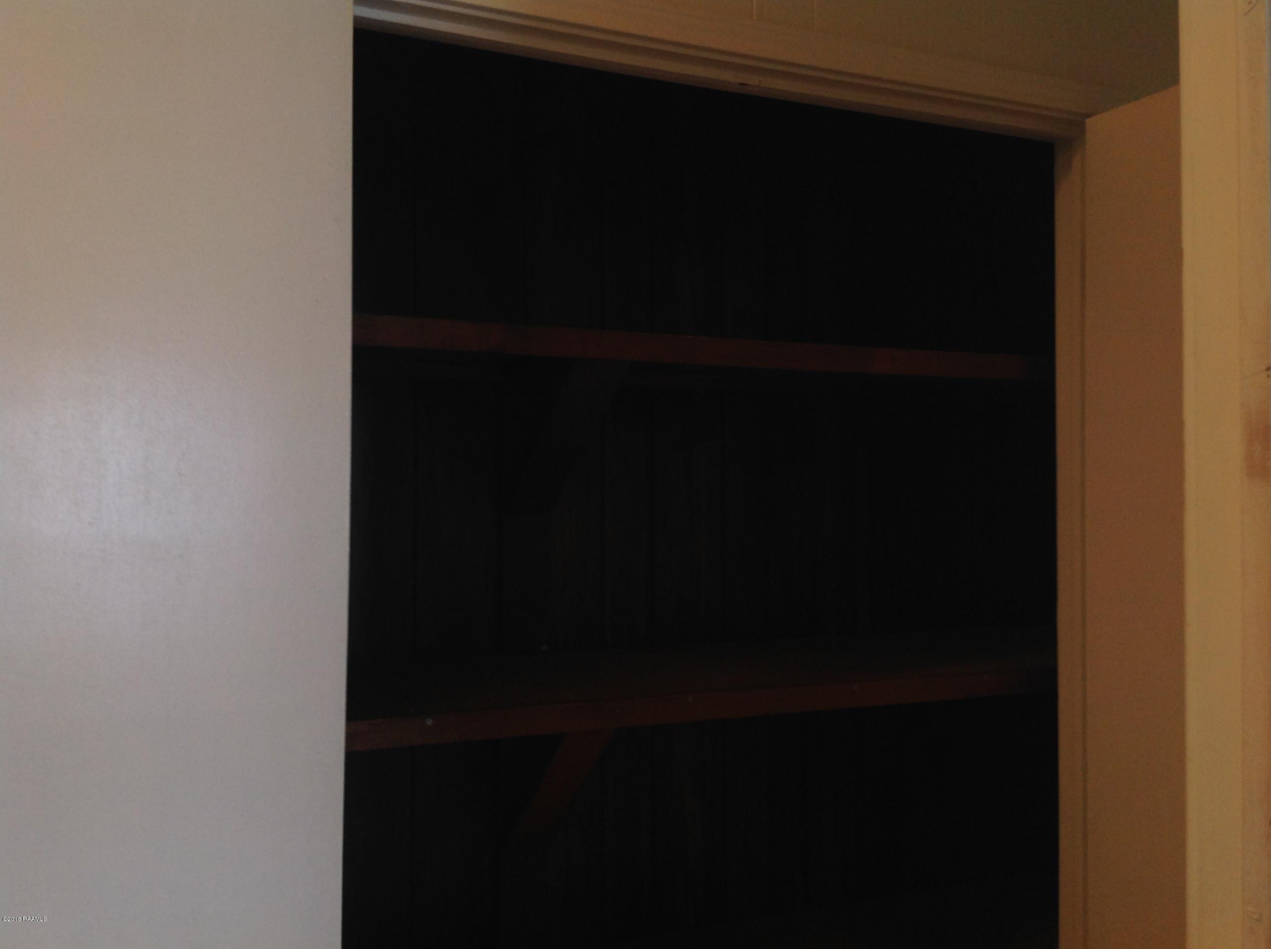 706 Picard Road, Unit 3 AND 4 Lafayette, LA 70508 - Photo 10 of 14 8 foot long shelved closet