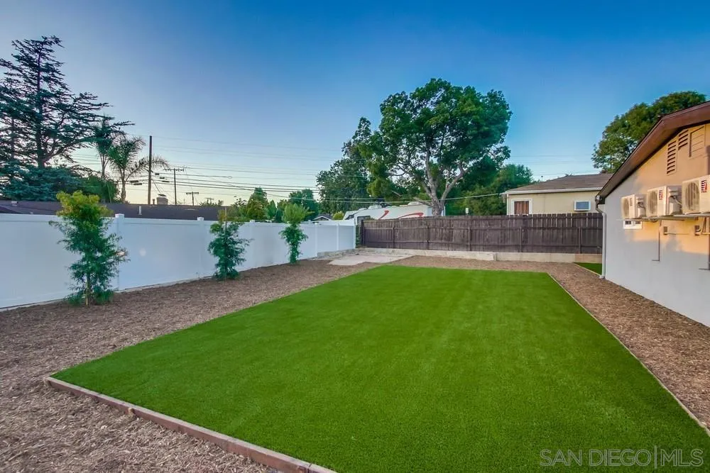 12378 Wade Way El Cajon, CA 92021 - Photo 48 of 48 a view of a backyard with a garden