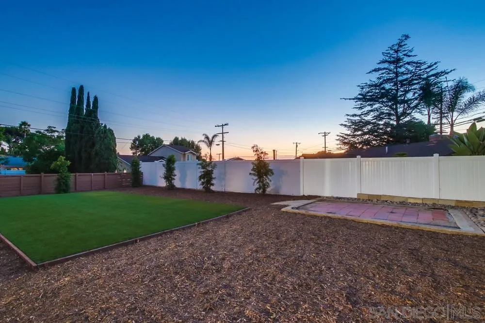 12378 Wade Way El Cajon, CA 92021 - Photo 9 of 48 a view of a backyard