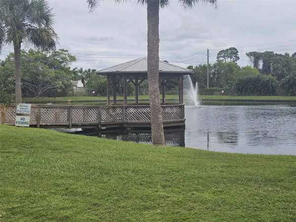 a view of a back yard