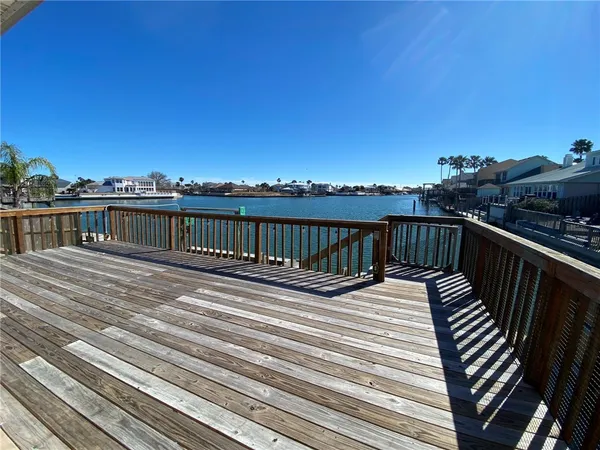 a view of a roof deck