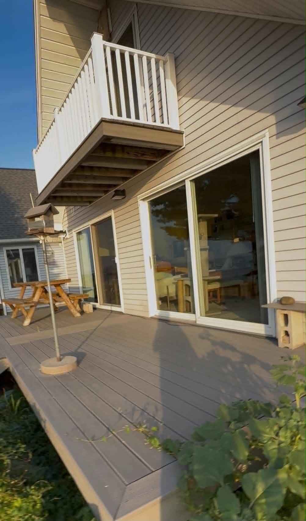 5342 Port Austin Road Caseville, MI 48725 - Photo 4 of 10 deck and balcony