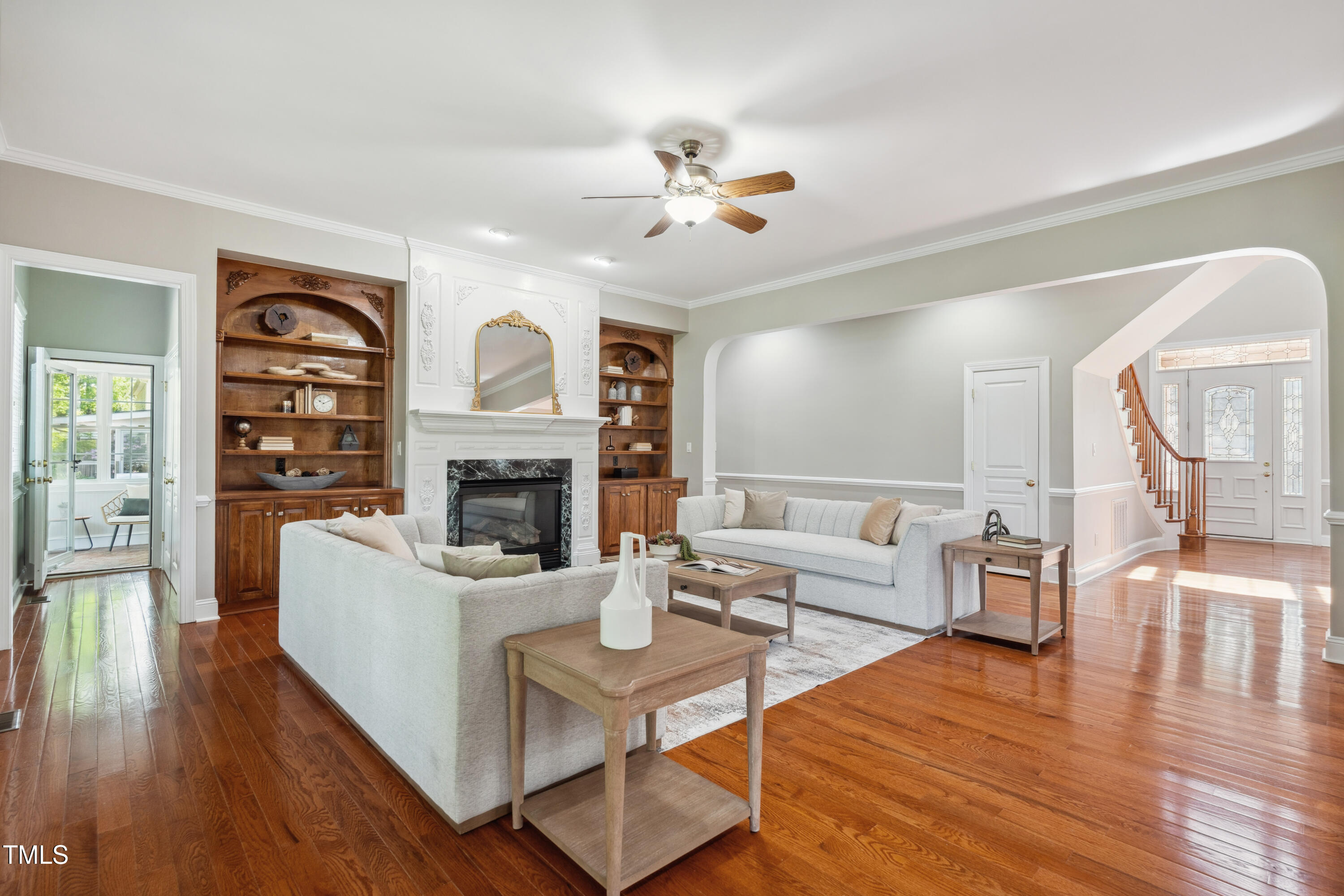 12428 Penrose Trail Raleigh, NC 27614 - Photo 12 of 48 Large Open Family Room