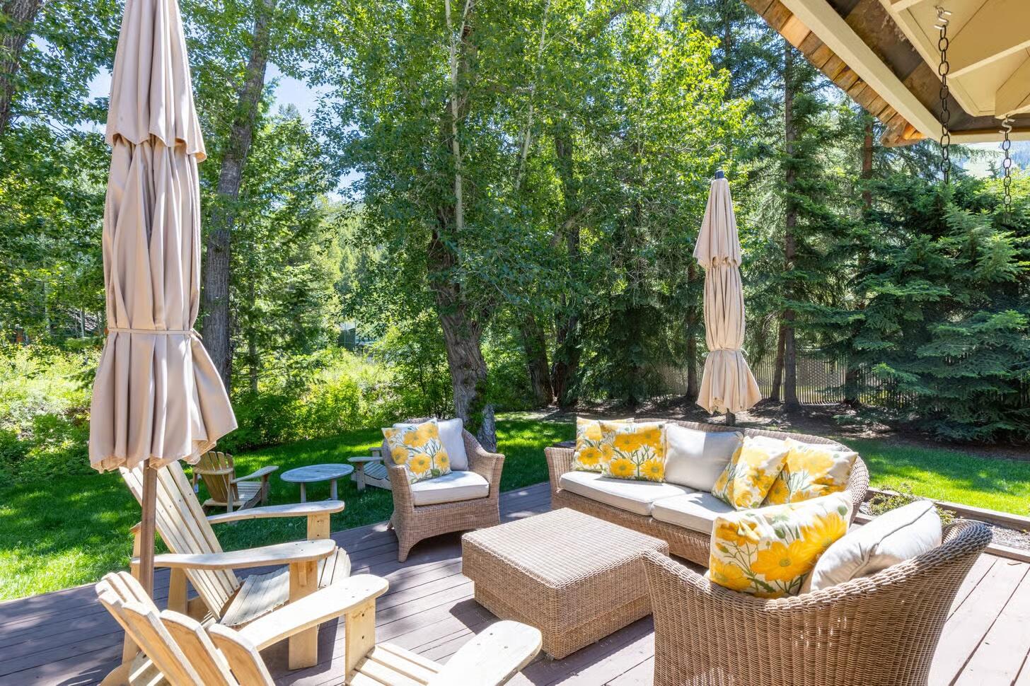 321 Georginia Road, Unit 1 Ketchum, ID 83340 - Photo 4 of 45 Georginia Back Deck