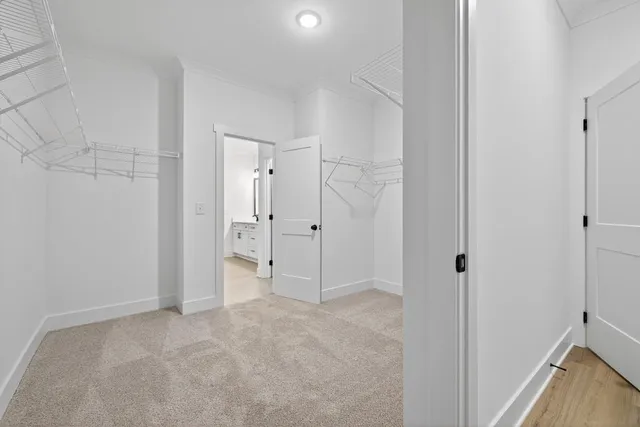a bathroom with a shower and a sink