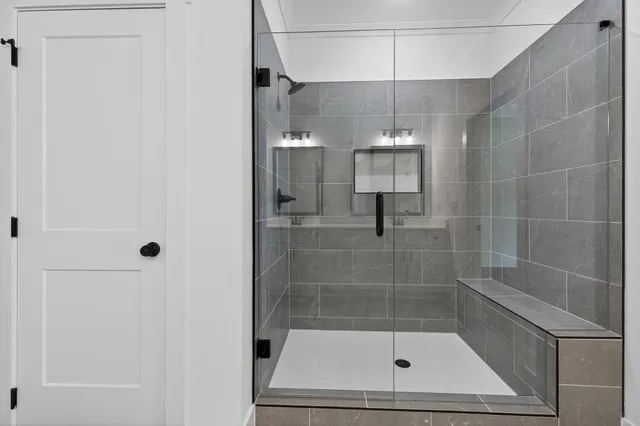 a picture of a room with a white wall