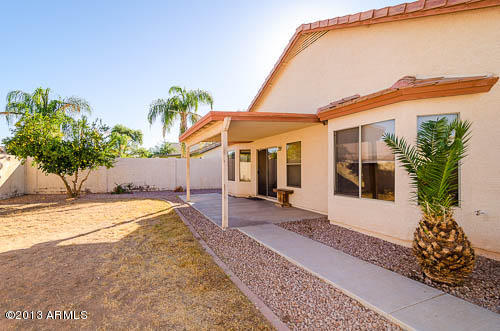 2304 East Smoke Tree Road Gilbert, AZ 85296 - Photo 11 of 17 Backyard & Covered Patio