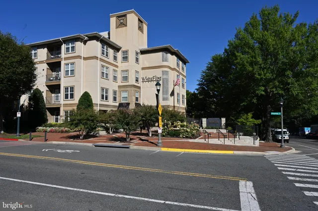 a view of a yard in front of a house with large tree