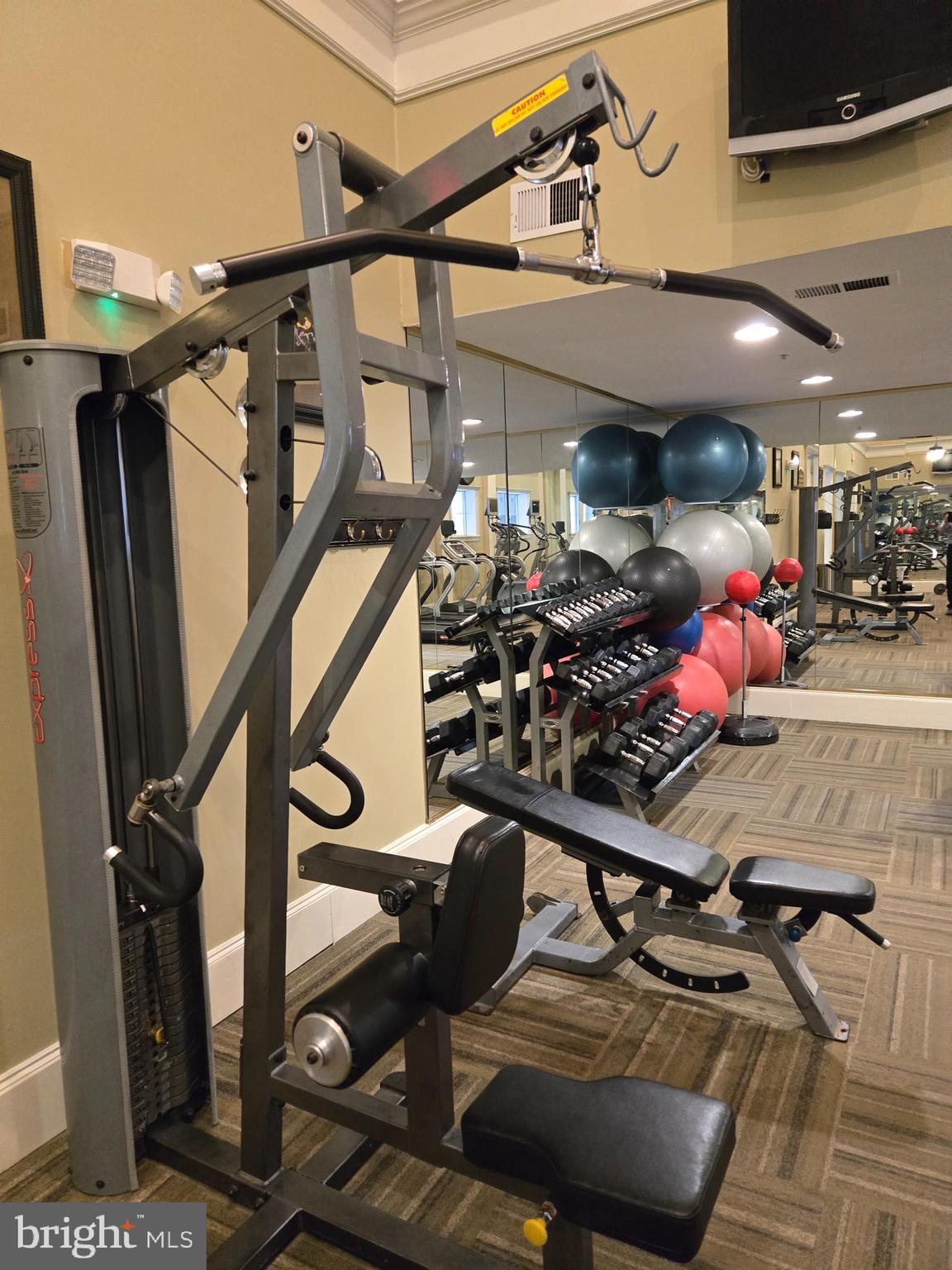 11800 Old Georgetown Road, Unit 1537 North Bethesda, MD 20852 - Photo 17 of 20 a view of a room with gym equipment