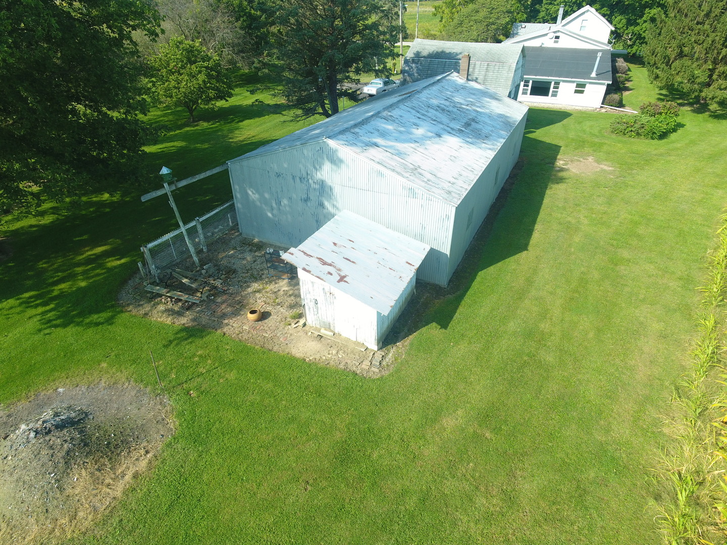 12454 Cracker Road Farmer City, IL 61842 - Photo 19 of 23 a view of a house with a yard