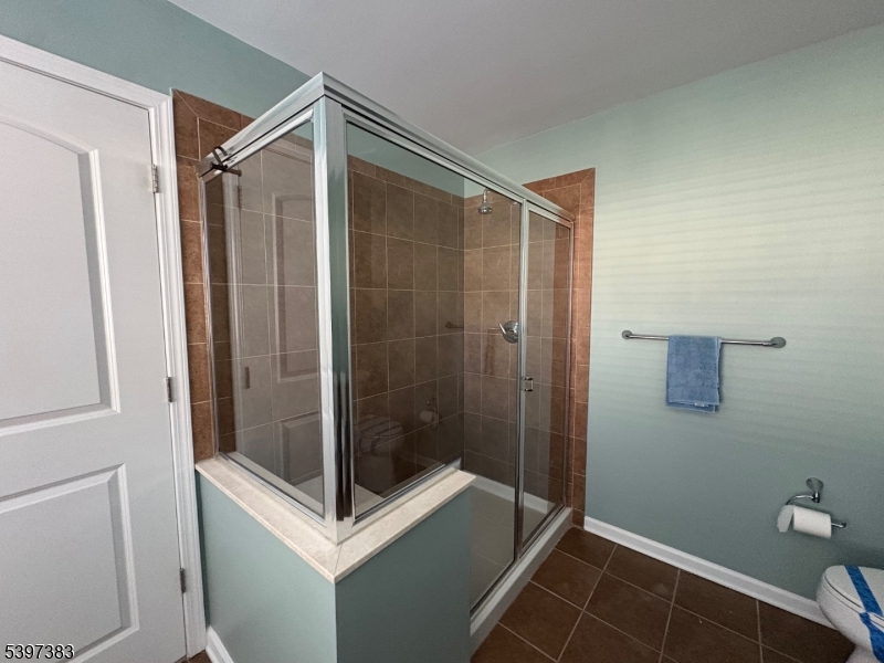 17 Alexanders Road Hackettstown, NJ 07840 - Photo 10 of 14 a bathroom with a shower and toilet