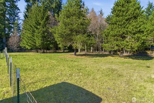 a view of outdoor space with garden