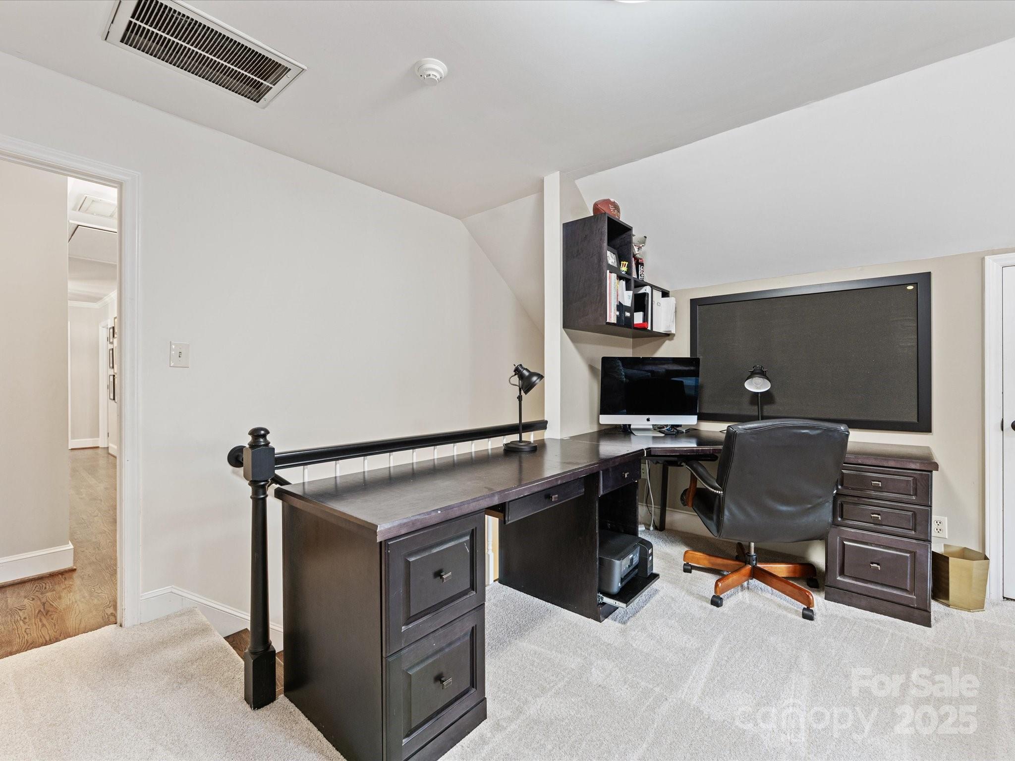 3137 Broadfield Road Charlotte, NC 28226 - Photo 31 of 42 a view of workspace with livingroom view