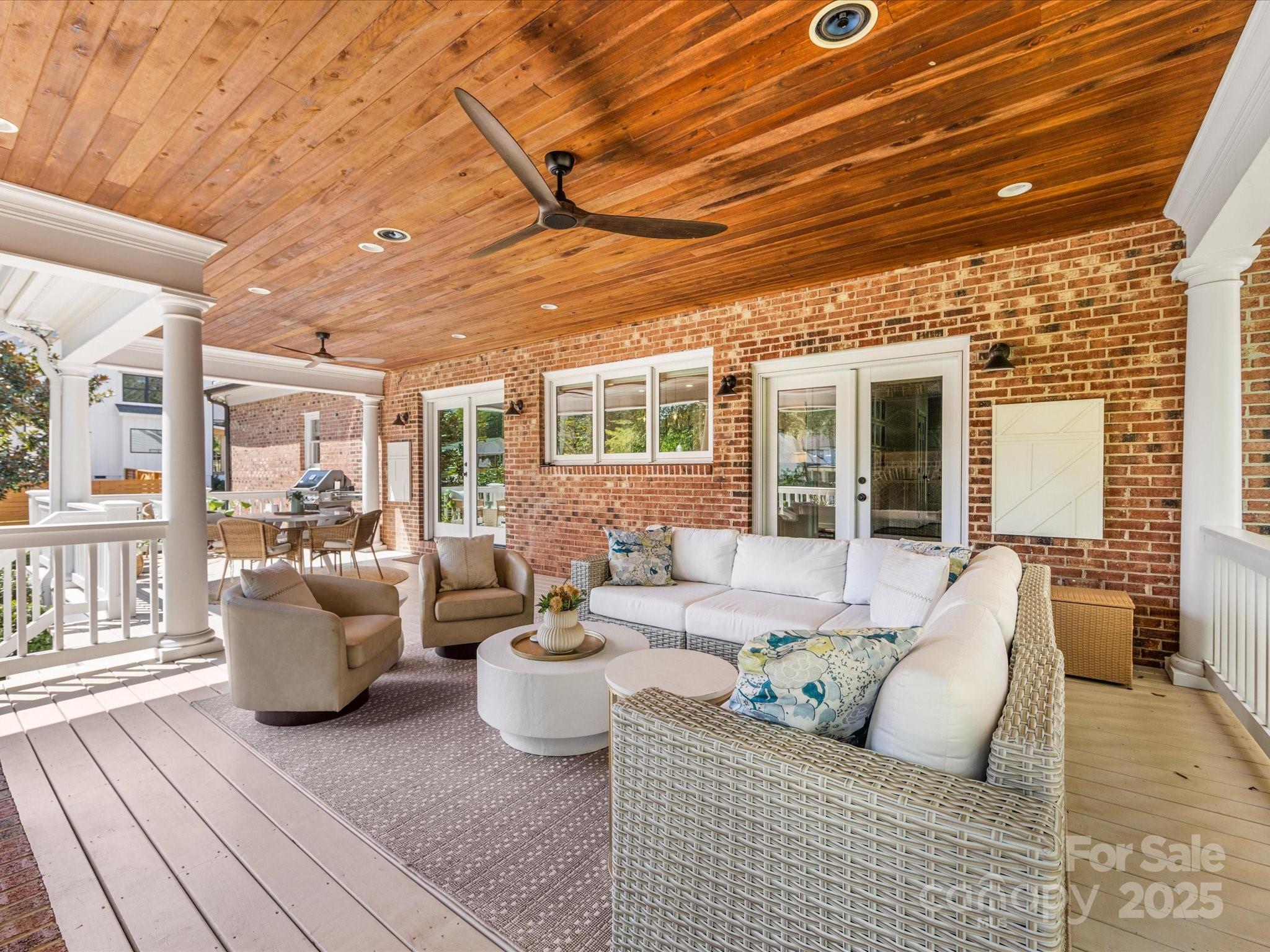 3137 Broadfield Road Charlotte, NC 28226 - Photo 37 of 42 a bedroom with furniture and wooden floor