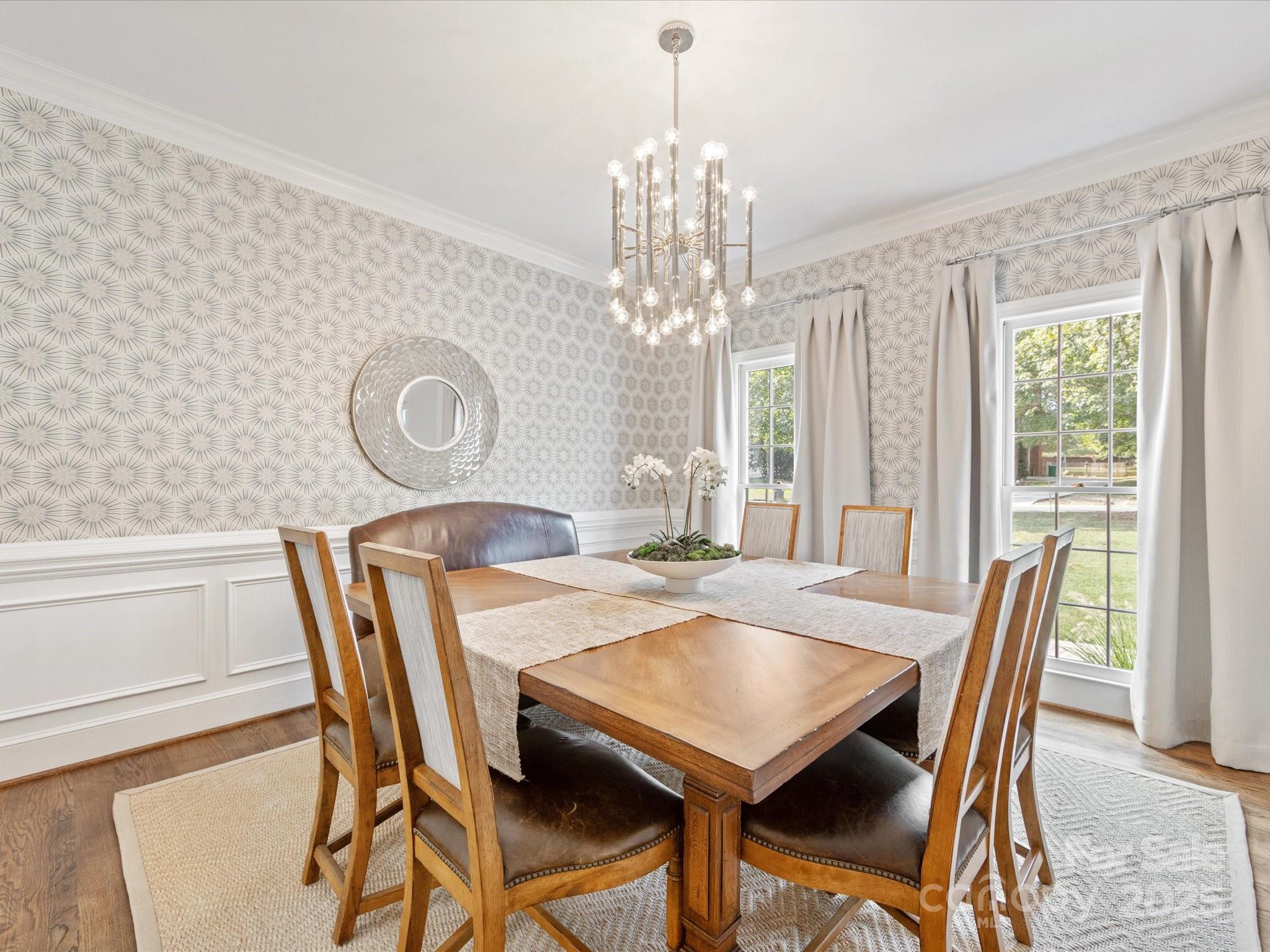 3137 Broadfield Road Charlotte, NC 28226 - Photo 10 of 42 a view of a dining room with furniture and window