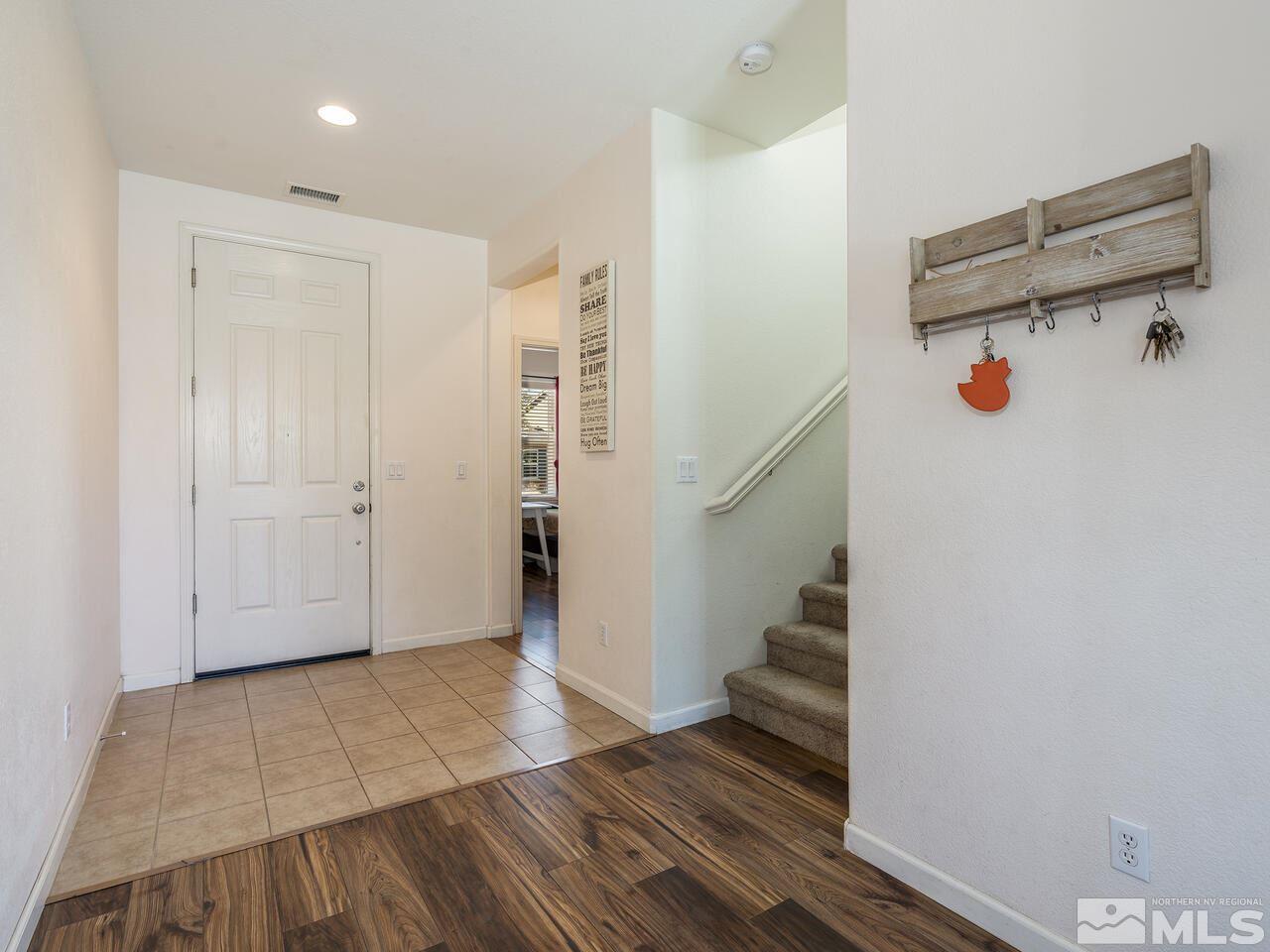 2055 Peaceful Valley Drive Reno, NV 89521 - Photo 4 of 26 a view of entryway with wooden floor