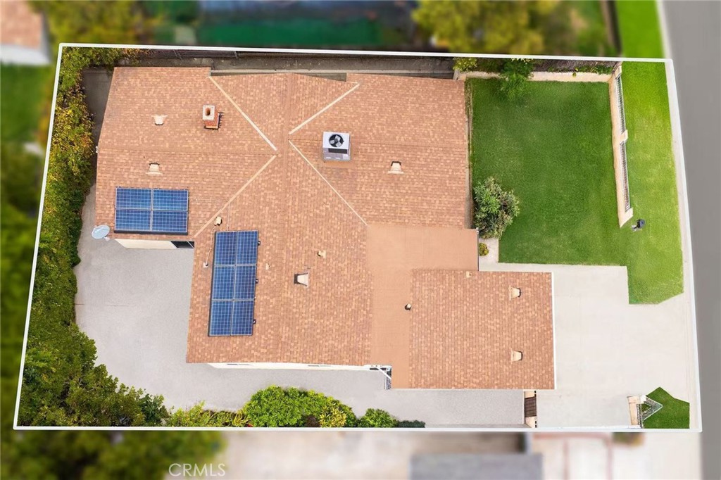 511 Dalesford Drive La Puente, CA 91744 - Photo 34 of 37 an aerial view of a house with a backyard