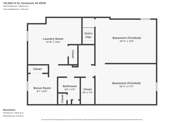 $260,000 | 156 58th Street Southeast, Grand Rapids, MI 49548