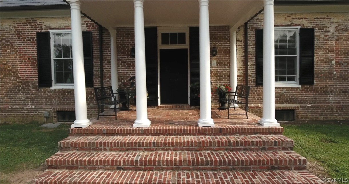 2328 Stormont Road Saluda, VA 23149 - Photo 13 of 49 Front porch measures 10' x 15' and has lovely view