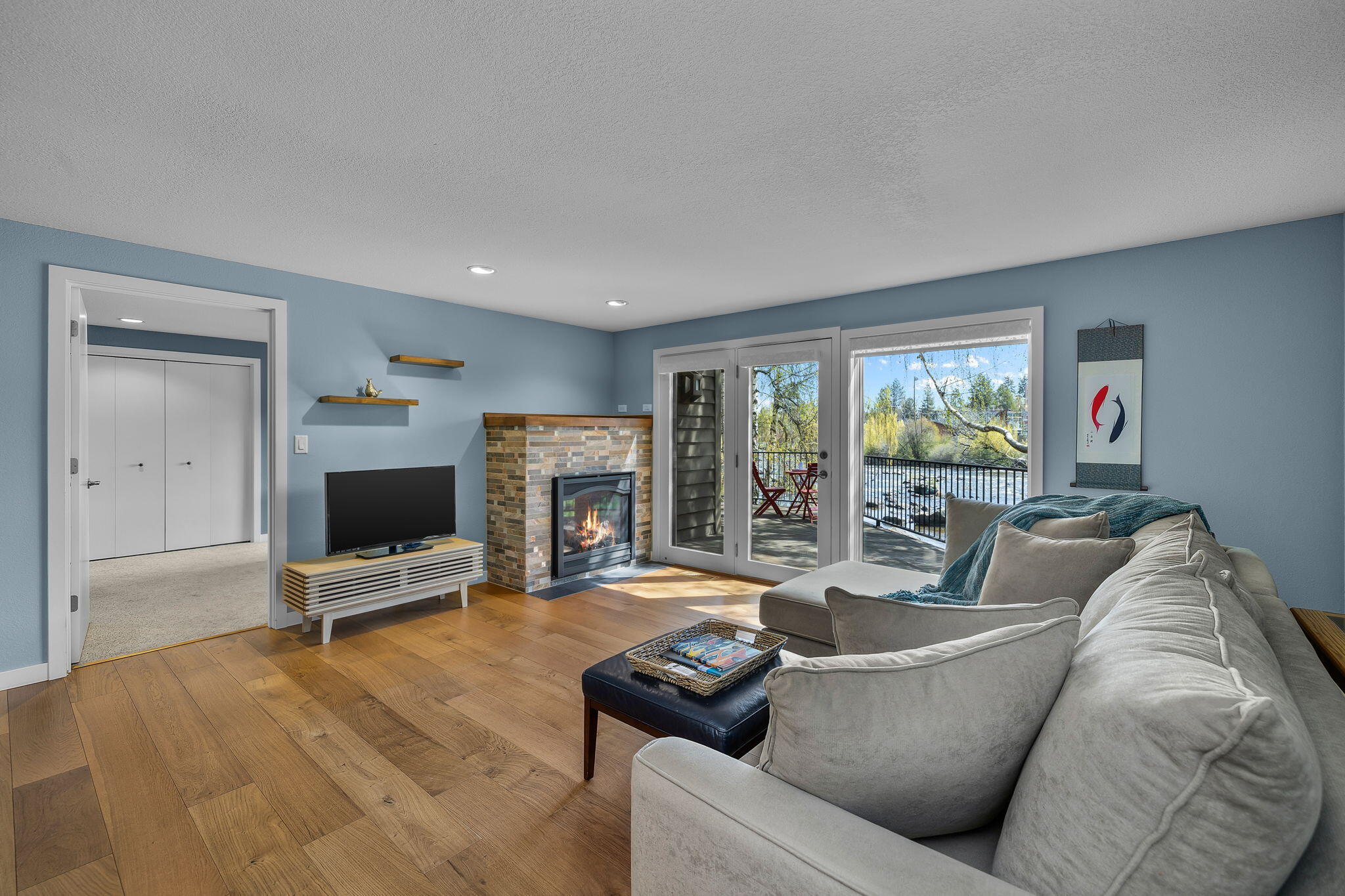 1414 Northwest Awbrey Road, Unit A Bend, OR 97703 - Photo 16 of 35 Great Room to Primary Suite