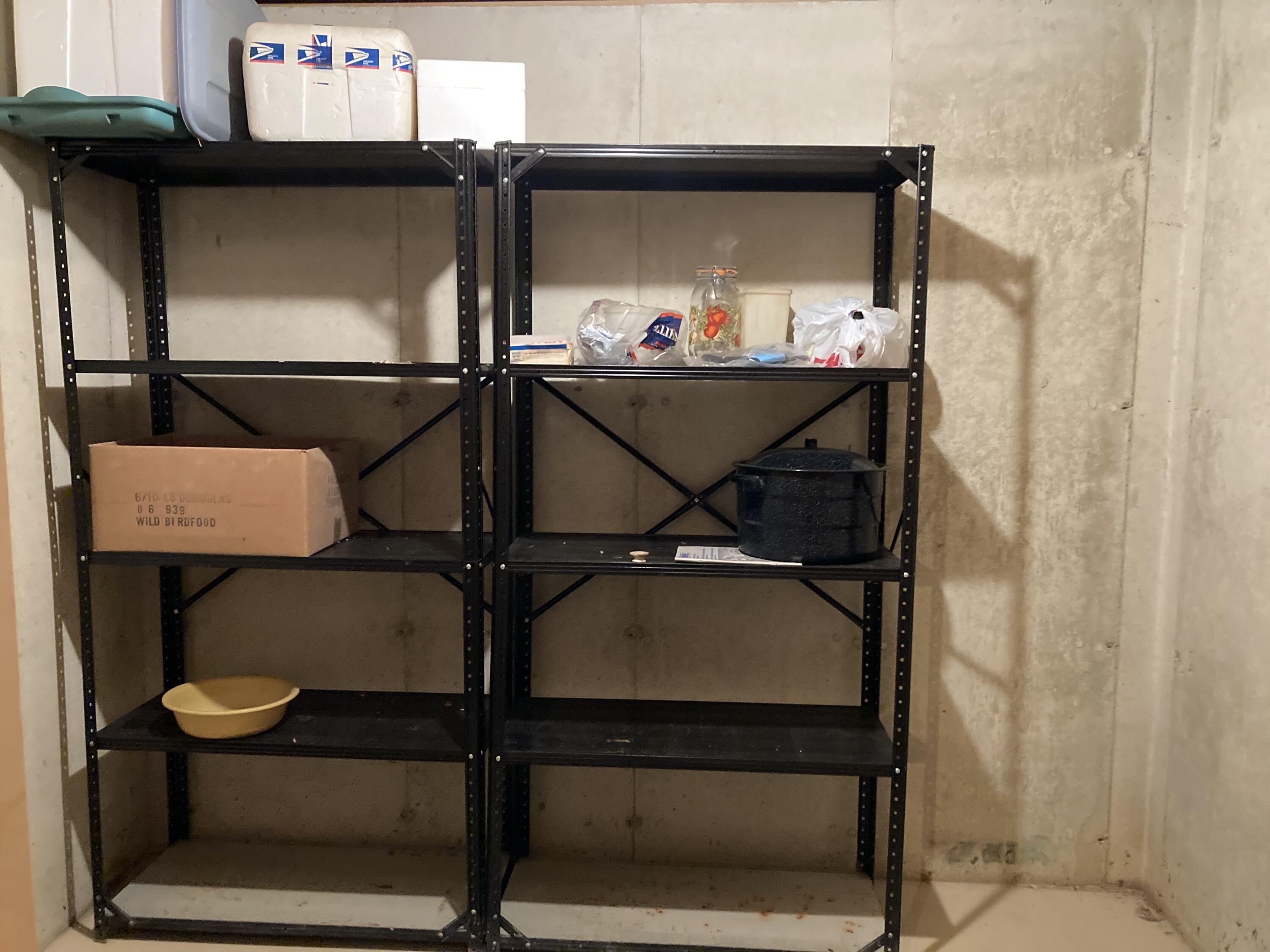 19 Shop Hill Road Milbridge, ME 04658 - Photo 35 of 45 Root cellar shelving.
