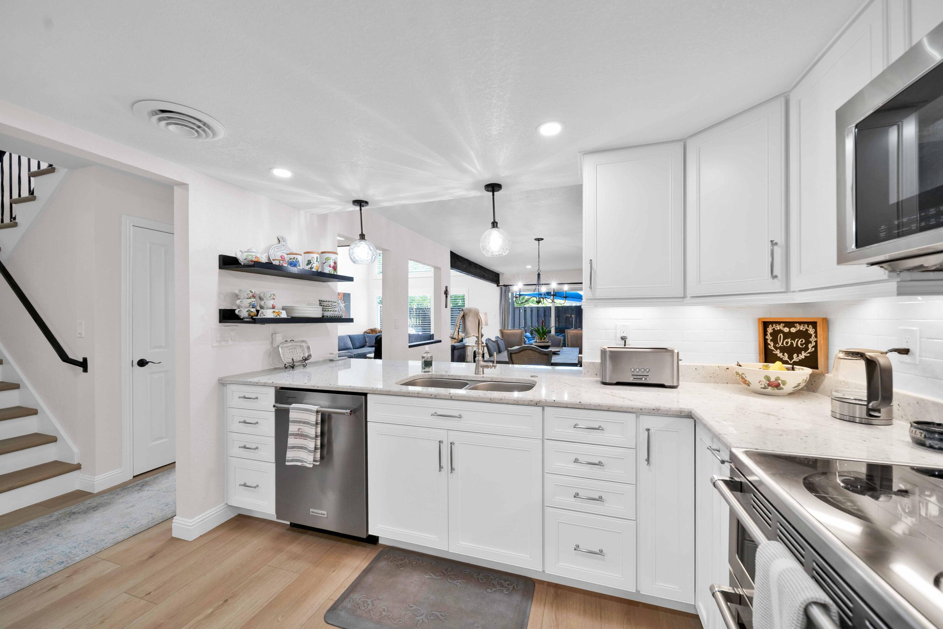 1928 Bechelli Lane Redding, CA 96002 - Photo 13 of 67 Kitchen Sink and Counter Straight On