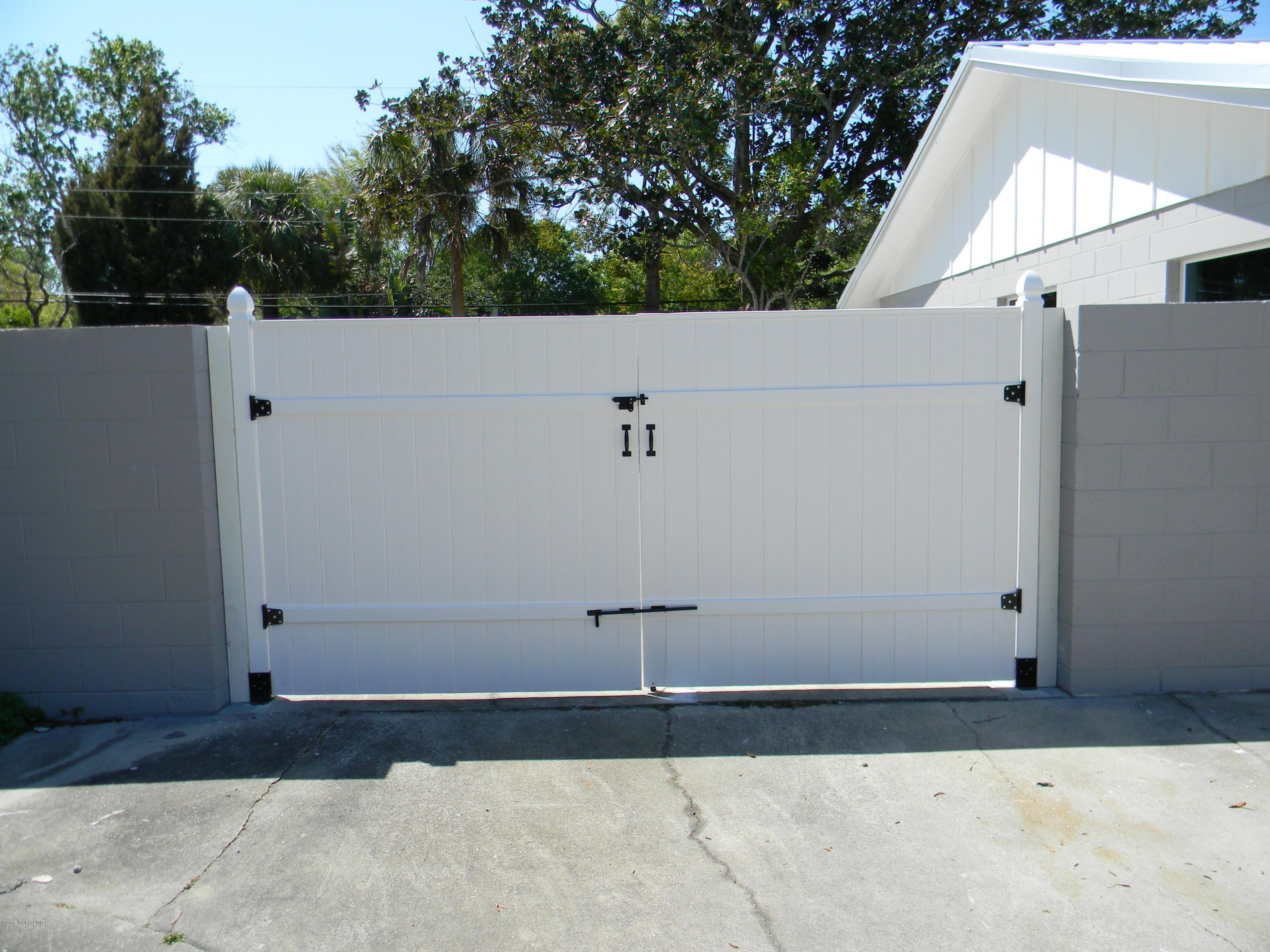 1882 North Carpenter Road Titusville, FL 32796 - Photo 27 of 39 NEW FRONT GATE