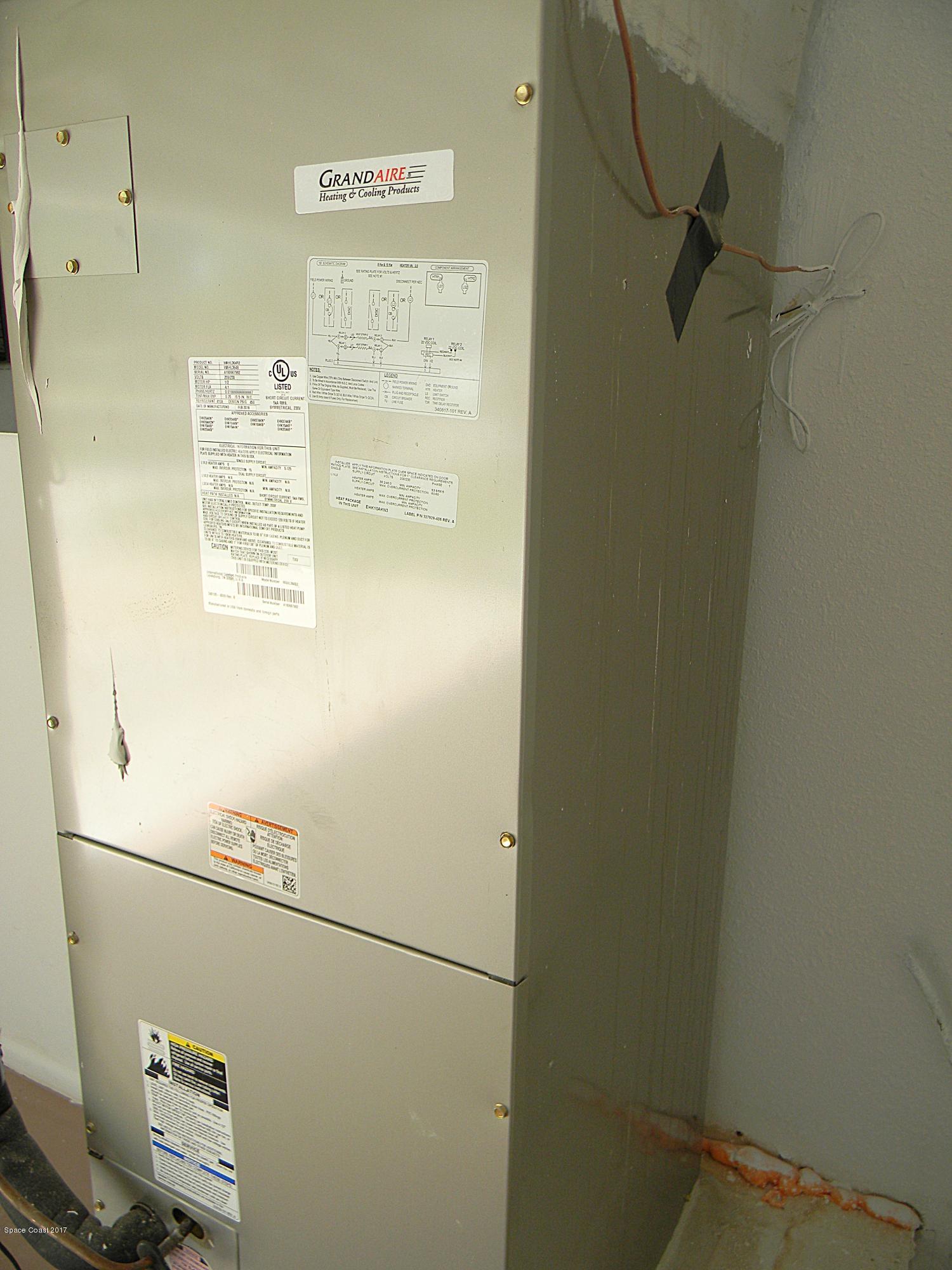 1882 North Carpenter Road Titusville, FL 32796 - Photo 31 of 39 AIR HANDLER