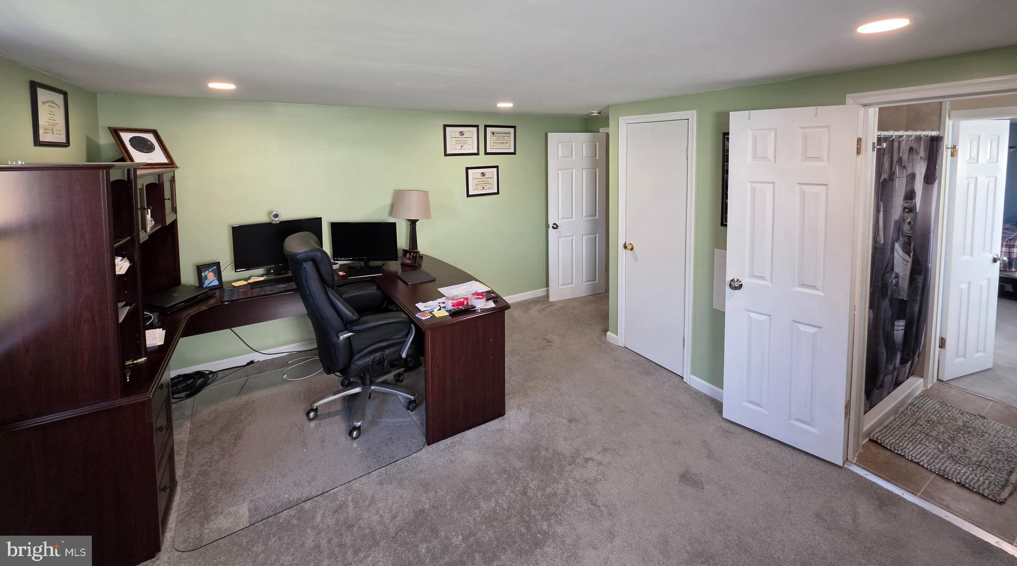 142 New Road Horsham, PA 19044 - Photo 26 of 38 a view of a workspace with furniture and a window