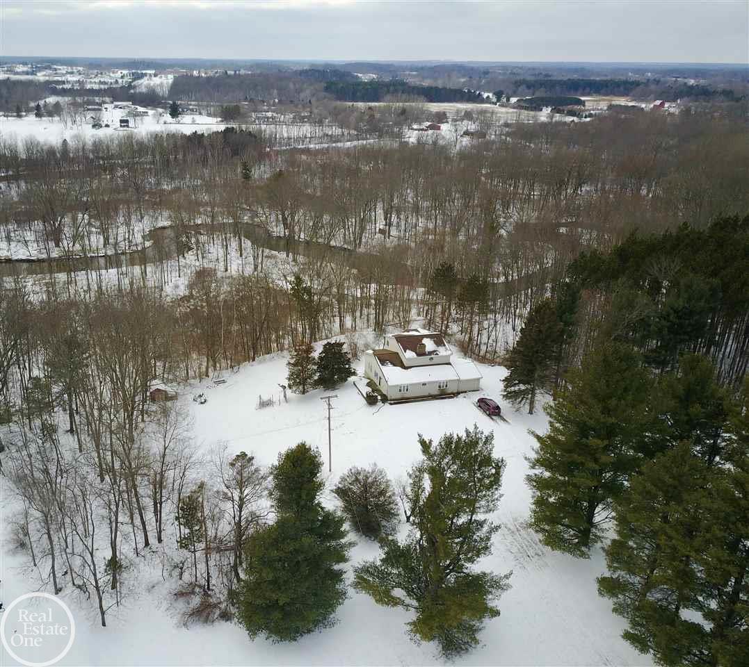 2839 Flint River Road Lapeer, MI 48446 - Photo 33 of 41 Birdseye view